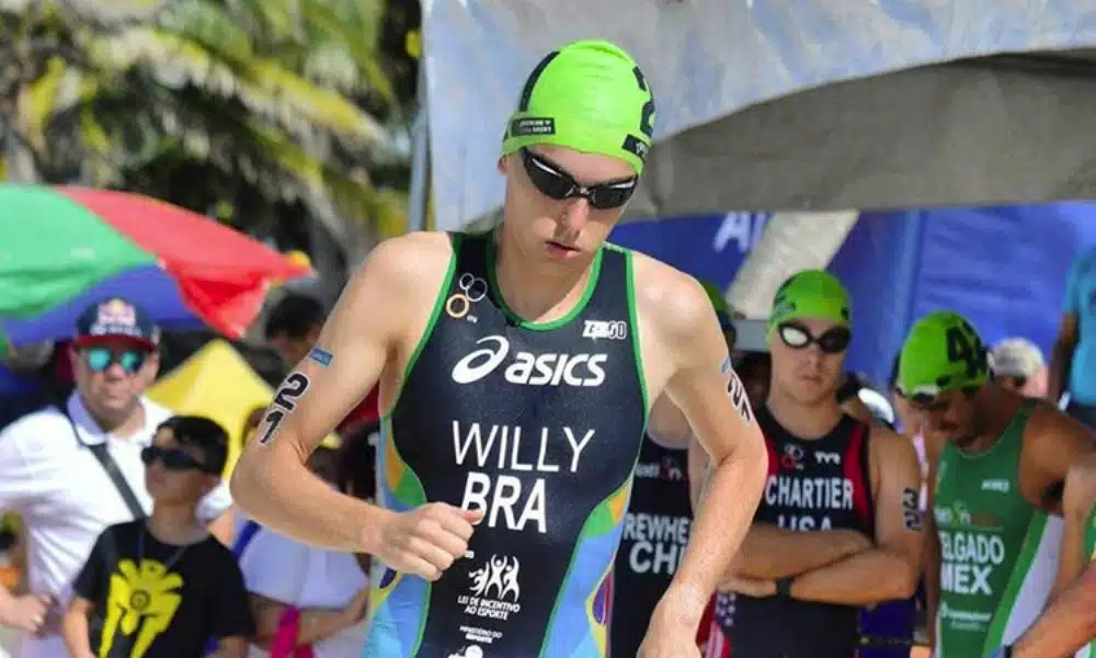 Kauê Willy é o 27º na etapa sul-africana da Copa do Mundo de triatlo