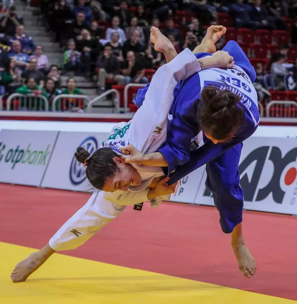 Mayra Aguiar, da seleção brasileira, foi campeã do Grand Slam de Dusseldorf de judô em 2019