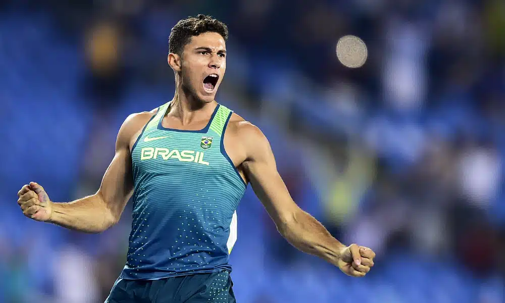 Thiago Braz, do salto com vara