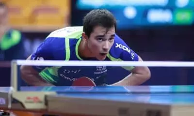 Hugo Calderano, do tênis de mesa