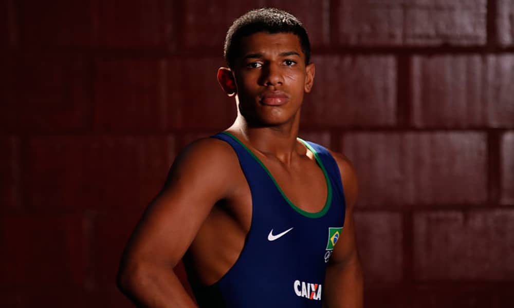 Joílson Júnior mundial de wrestling luta greco-romana