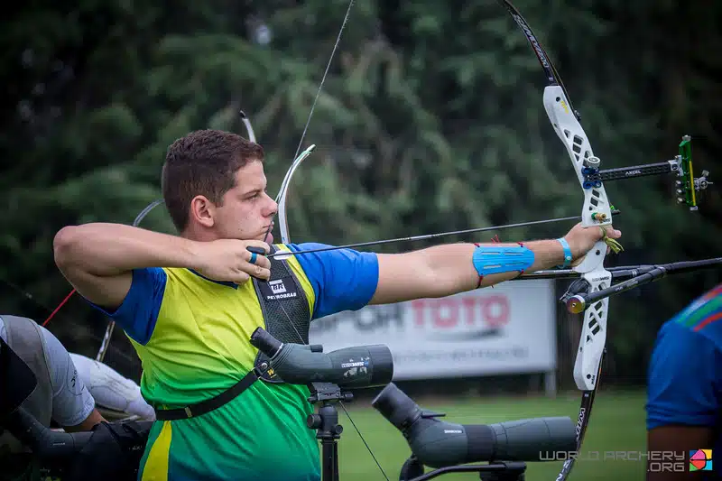 Marcus D'Almeida, tiro com arco