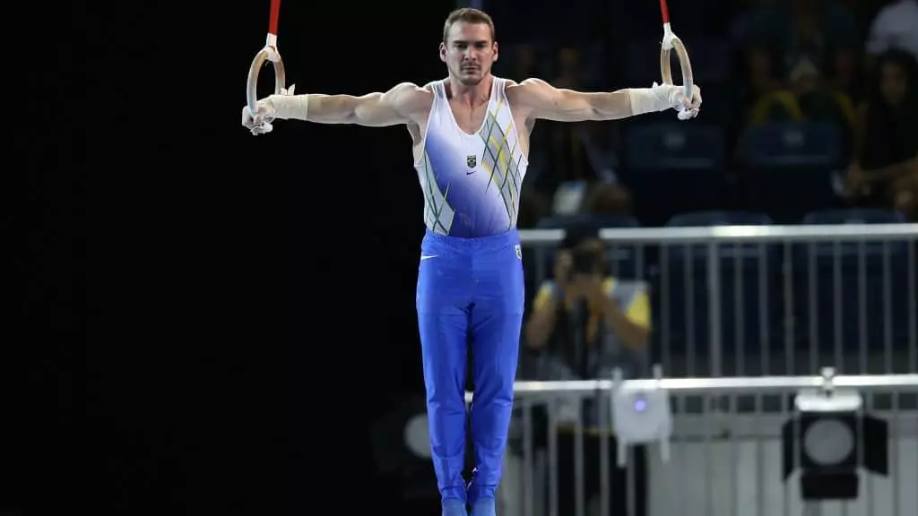 Arthur Zanetti, da ginástica rítmica