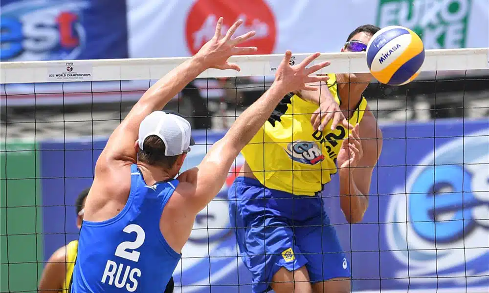 Rafael/Renato vencem no Mundial sub-21 de vôlei de praia