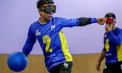 Goalball foca no Parapan