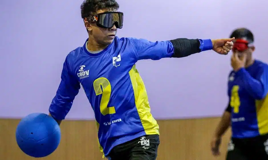 Goalball foca no Parapan
