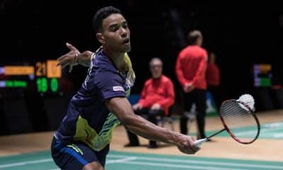 Ygor Coelho, do Badminton, nos Jogos Pan-Americanos