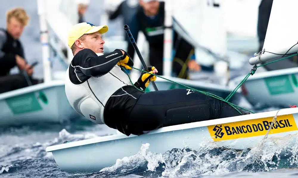 Robert Scheidt no Mundial da Classe Laser de vela