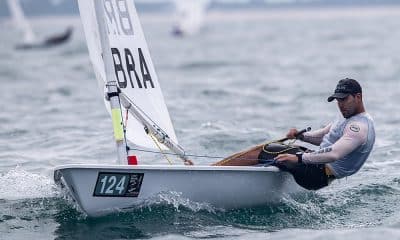 Bruno Fontes no Mundial da Classe Laser