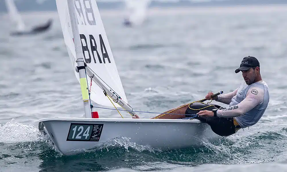 Bruno Fontes no Mundial da Classe Laser