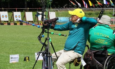 Eugênio Franco no Tiro com Arco composto paralímpico