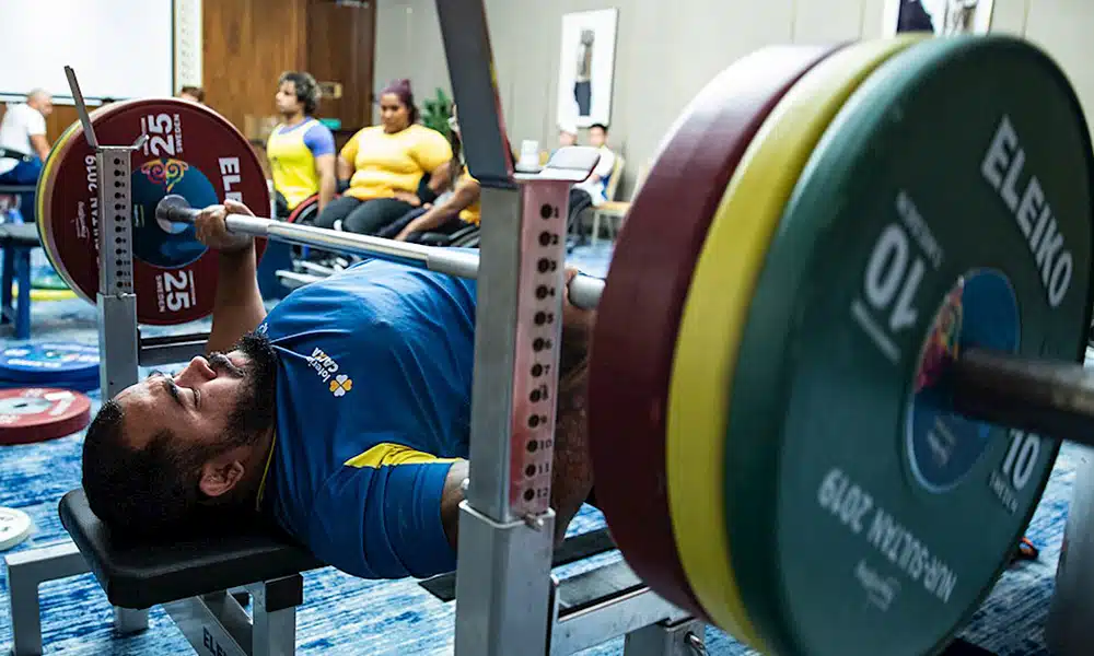 Evânio Rodrigues Mundial de Halterofilismo paralímpico-Sultan