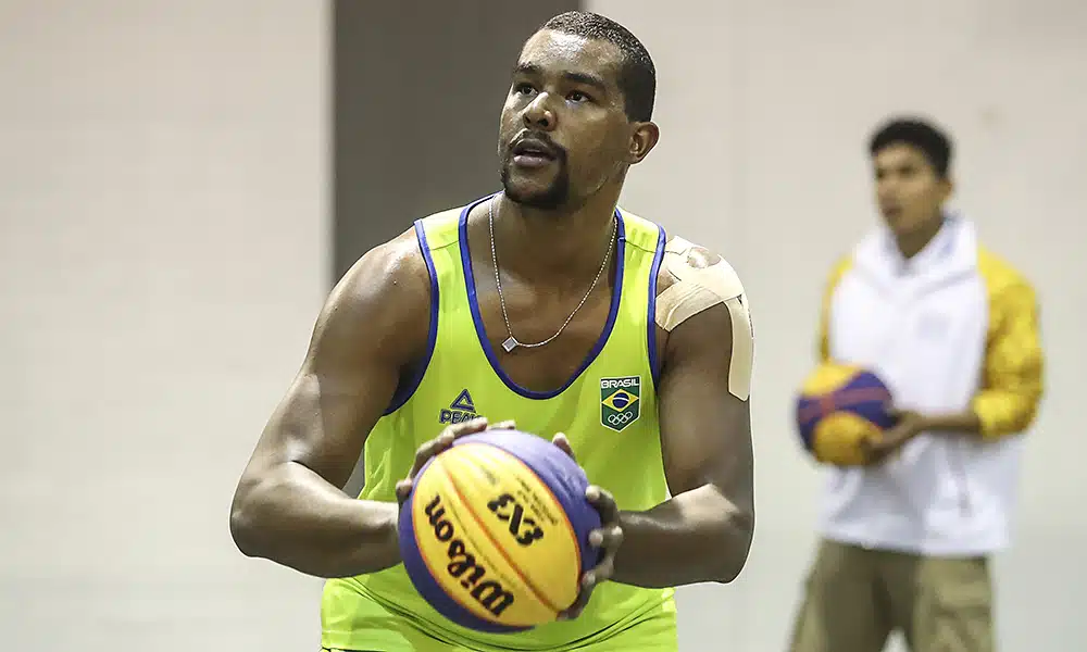 Jonatas de Mello, do Basquete 3x3, nos Jogos Pan-Americanos