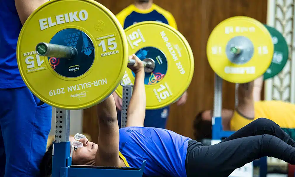 Lara Aparecida Mundial de Halterofilismo Paralímpico no Cazaquistão