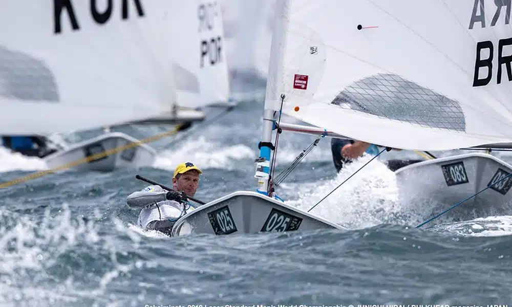 Robert Scheidt no Mundial da Classe Laser