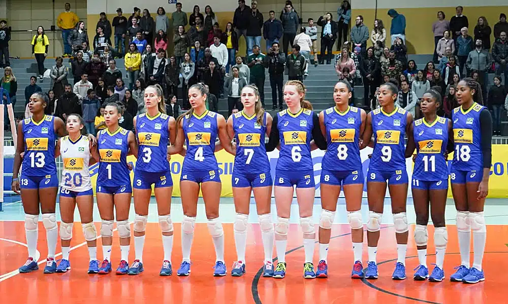 Seleção no Mundial Sub-20 de vôlei feminino