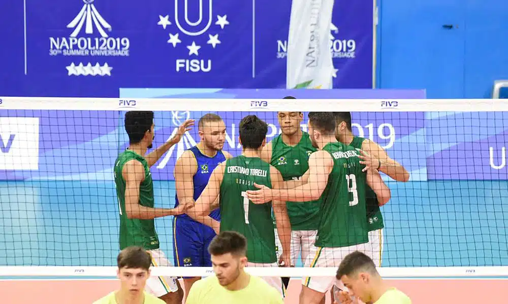 Seleção universitária de vôlei na Universíade