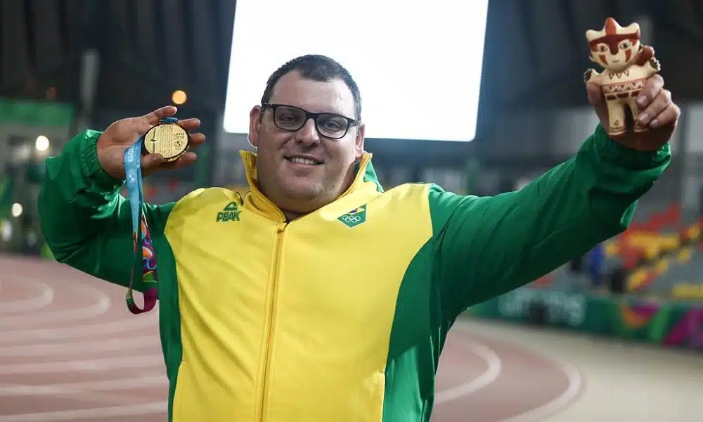 Darlan Romani arremesso de peso Jogos Olímpicos de Tóquio 2020 masculino