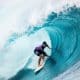 Gabriel Medina em Teahupoo 2019. Belo tubo surfe masculino jogos olímpicos tóquio 2020