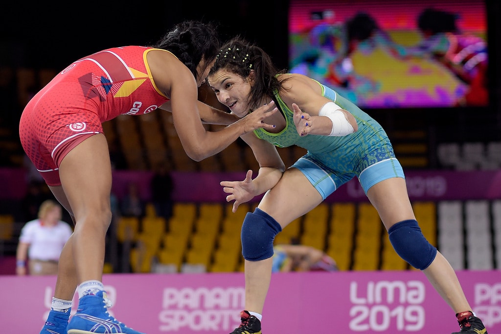 Kamila Barbosa Pré-Olímpico de Wrestling