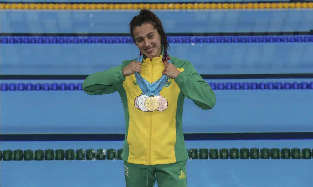 Larissa Oliveira natação Jogos Pan-Americanos de Lima