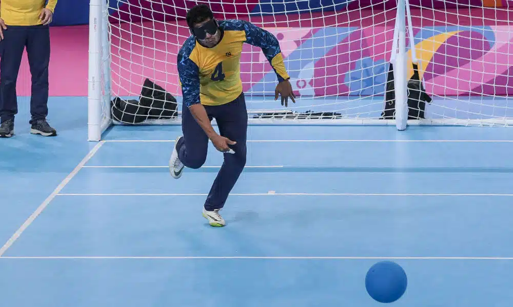 Leomon Moreno - Brasil x Venezuela - Goalball