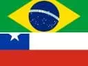 brazil chile flag band