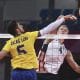 Lucas Lóh, do vôlei masculino. nos Jogos Pan-Americanos