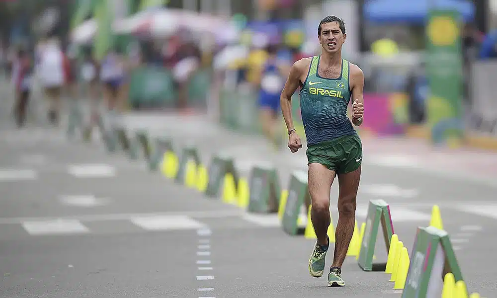 Caio Bonfim na marcha atlética dos Jogos Pan-Americanos
