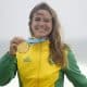 Chloé Calmon, do surfe, nos Jogos Pan-Americanos