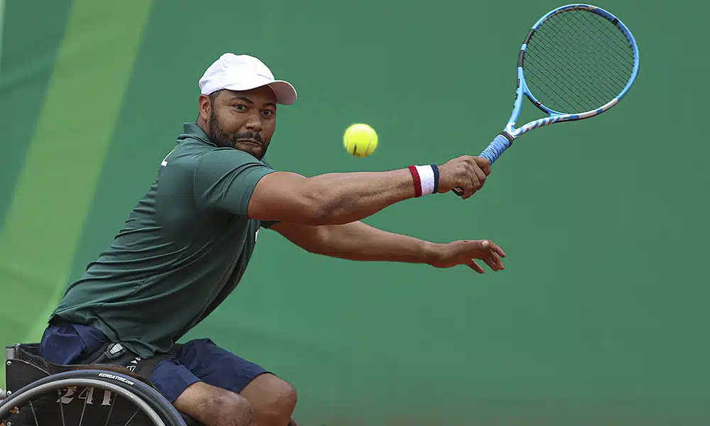 Daniel Rorigues tênis de cadeira de rodas no Parapan