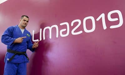 David Moura, do judô, nos Jogos Pan-Americanos