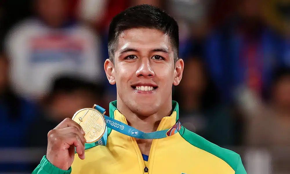 Eduardo Yudy, no judô dos Jogos Pan-Americanos