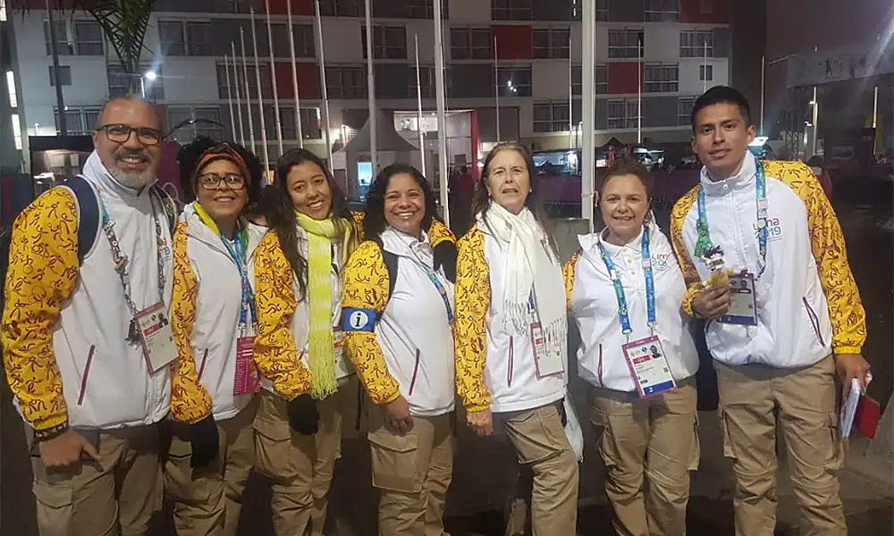 Voluntários dos Jogos Pan-Americanos