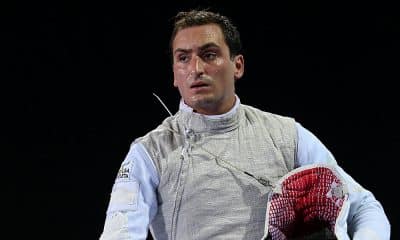 Guilherme Toldo, do florete, na esgrima dos Jogos Pan-Americanos