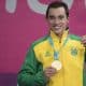 Hugo Calderano, campeão dos Jogos Pan-Americanos de Lima no tênis de mesa