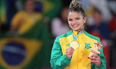 Larissa Pimenta, do judô, nos Jogos Pan-Americanos