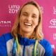Lena Ribeiro. do surfe SUP Race, no Pan-Americano de Lima