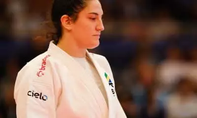 Mayra Aguiar no Mundial de Judô