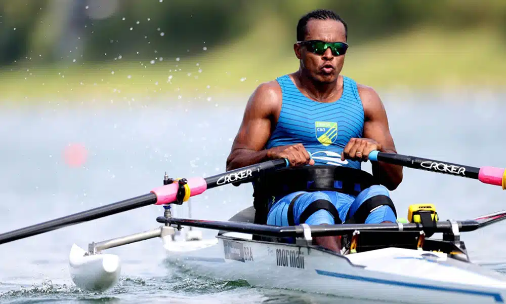 Renê Pereira no Mundial de Remo da Áustria