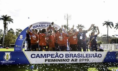 São Paulo campeão Brasileiro A2 de futebol feminino