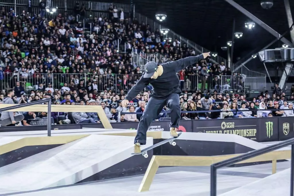 Kelvin Hoefler conquista medalha de prata no X Games Califórnia de skate street masculino (Foto: Pedro Ramos/rededoesporte.gov.br)