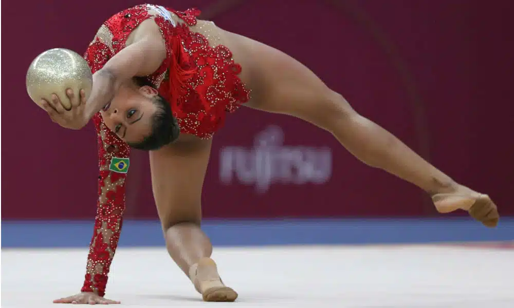 Barbara Domingos - Mundial de Baku de Ginstica Rtmica em Baku - Foto Ricardo BufolinCBG
