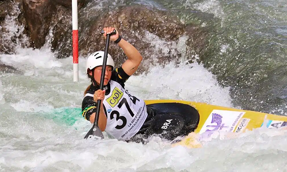 Ana Sátila no Mundial de Canoagem Slalom