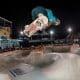 Pedro Barros treina para o Mundial de Skate Park