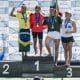 Silvana Lima no pódio dos Jogos Mundiais de surfe