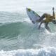 Tatiana Weston-Webb nos Jogos Mundiais de Surfe