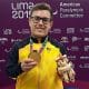 Vitor Tavares, ouro no Parapan de Lima
