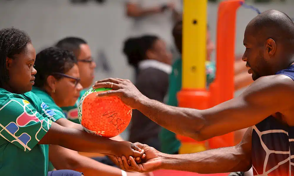 Wescley Conceição, do vôlei sentado