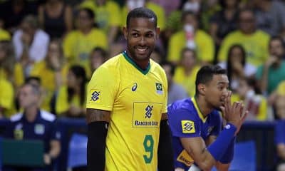 Yoandy Leal, da seleção brasileira de vôlei masculino